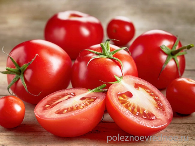 Кислые помидоры польза